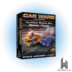 CAR WARS 6E 2 PLAYER STARTER SET ORANGE/PURPLE